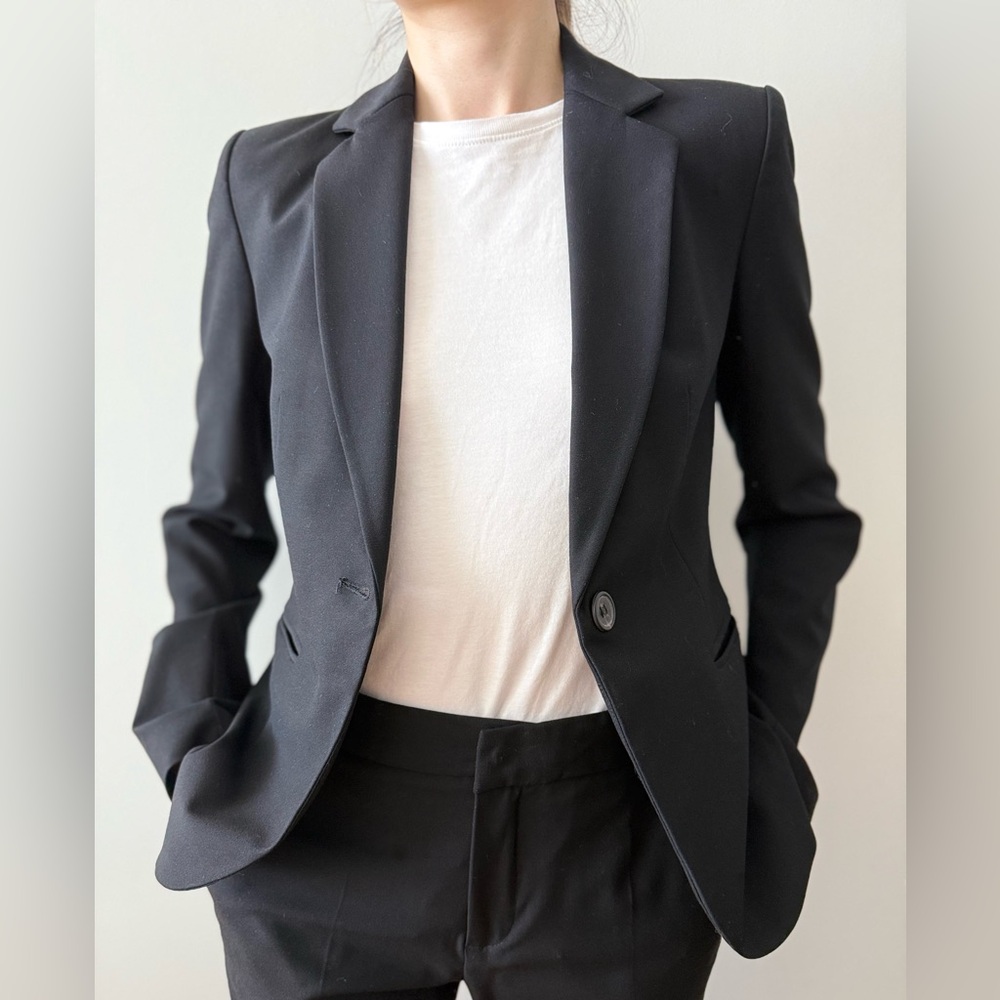 Zara Elegant Black Blazer for Women
